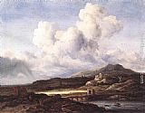Jacob van Ruisdael The Ray of Sunlight painting
